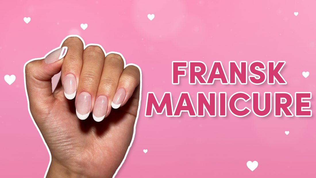 DIY fransk manicure – trin for trin med dippi