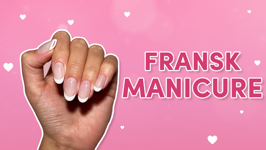 DIY fransk manicure – trin for trin med dippi