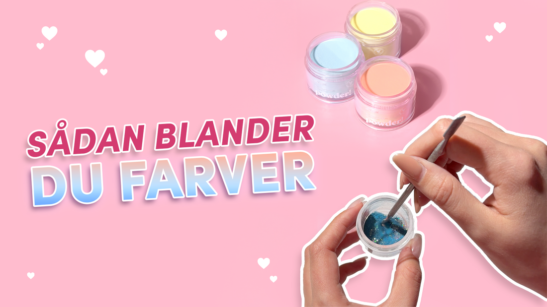 Sådan blander du farver – trin for trin