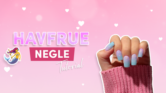 Havfrue-ombré-negle – trin for trin til et magisk havfrue-look