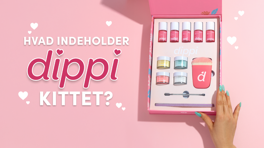 Unboxing dippi – hvad følger med i kittet?