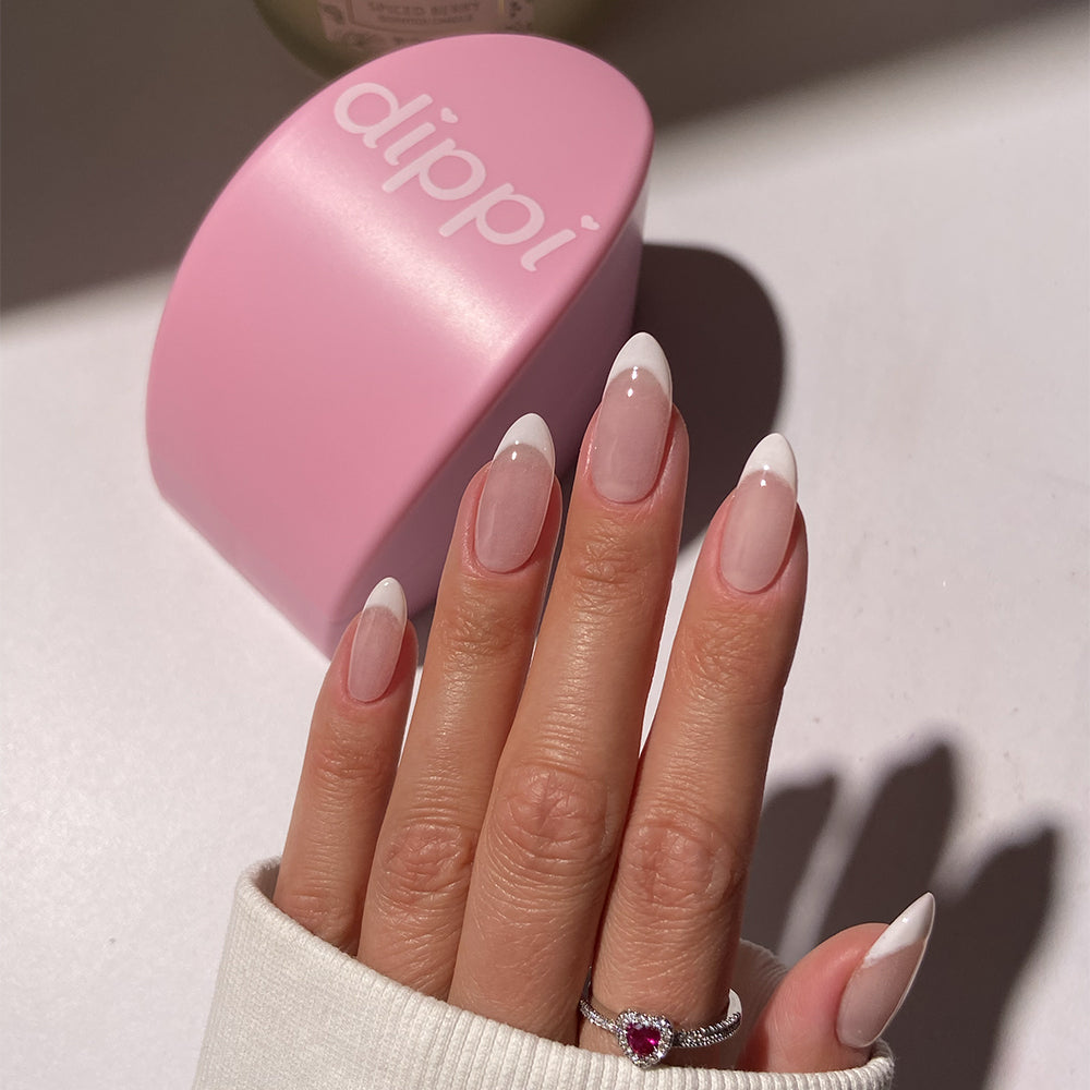 Fransk manicure skål